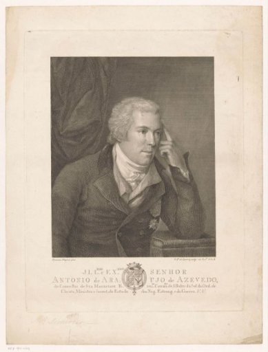 Portrait of António de Araújo e Azevedo