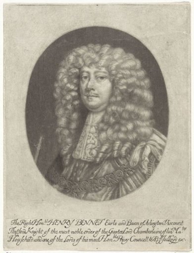 Portrait of Henry Bennet, Earl of Arlington