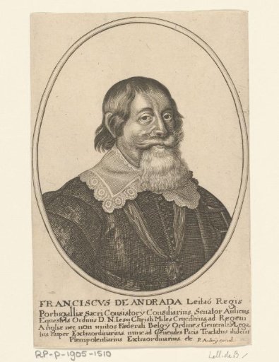 Portrait of Franciscus de Andrada Leitao