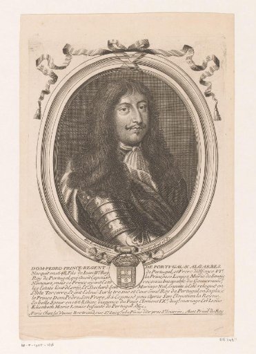Portrait of Peter II, King of Portugal