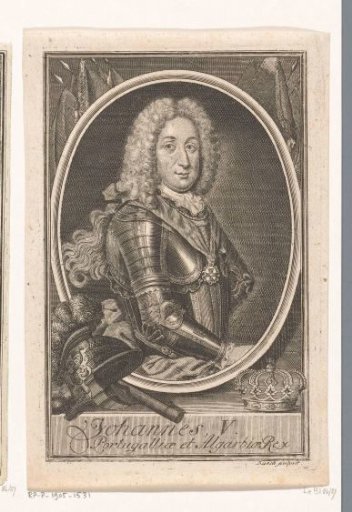 Portrait of John V, King of Portugal
