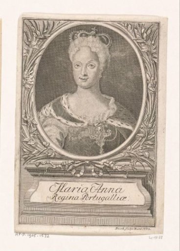 Portrait of Maria Anna of Austria, Queen of Portugal