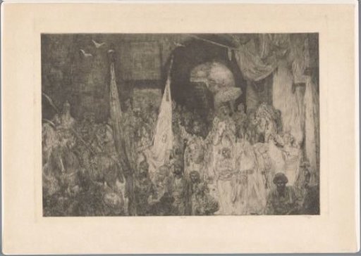 Entry of a king