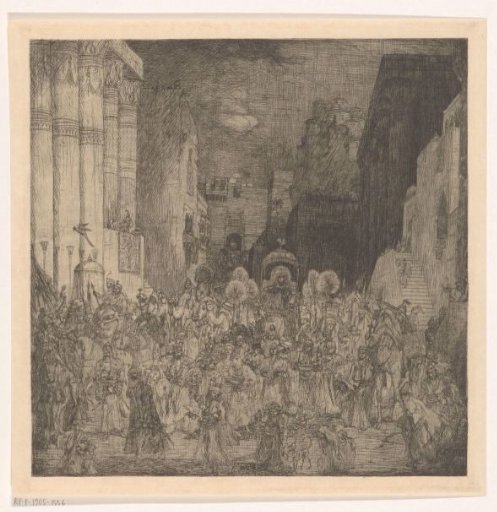 Queen of Sheba in Jerusalem