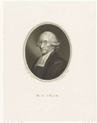 Portrait of Hendrik Constantijn Cras