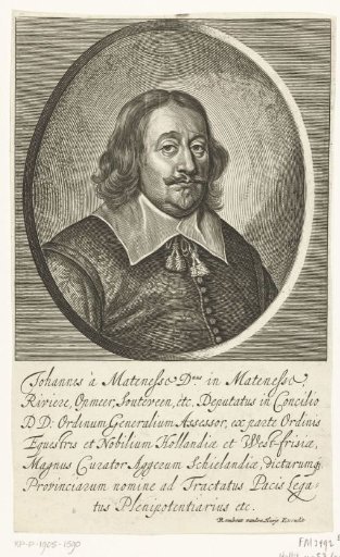 Portrait of Johan van Mathenesse