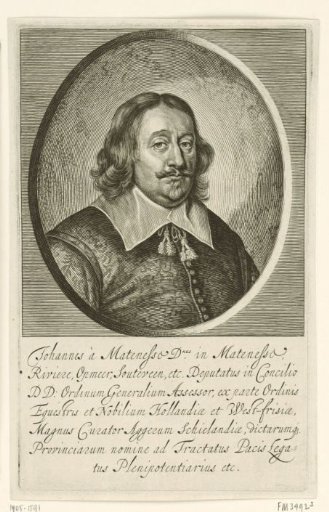Portrait of Johan van Mathenesse