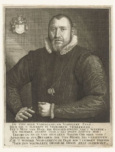Portrait of Jacob Muys van Holy