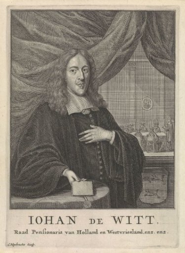 Portrait of Johan de Witt