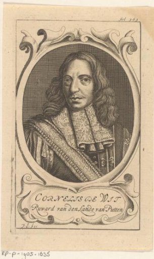 Portrait of Cornelis de Witt