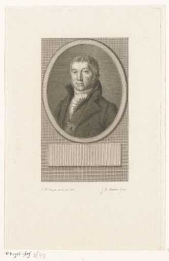 Portrait of Cornelis Anthony Fannius Scholten