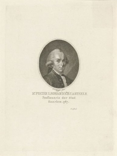 Portrait of Pieter Leonard van de Kasteele