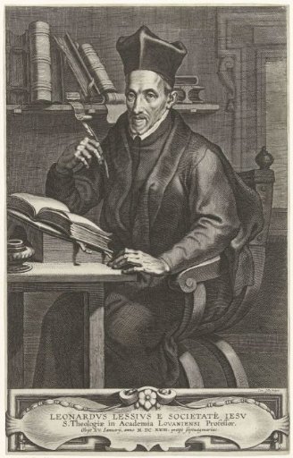 Portrait of the Jesuit Leonard Lessius