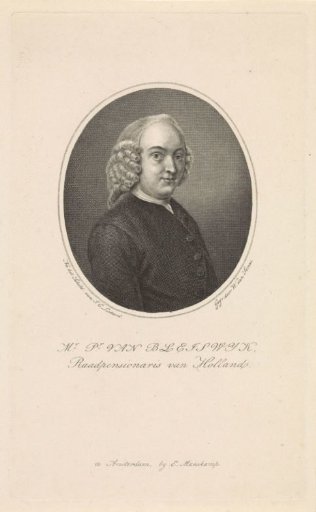 Portrait of Pieter van Bleiswijk