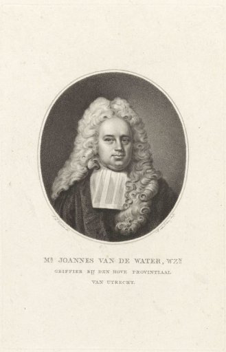 Portrait of Johan van de Water