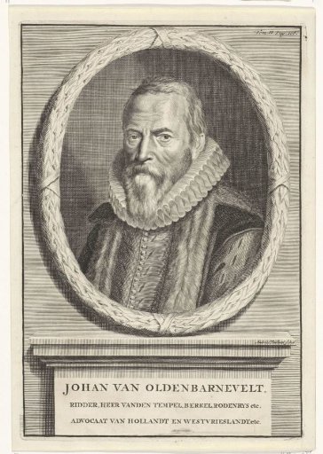 Portrait of Johan van Oldenbarnevelt