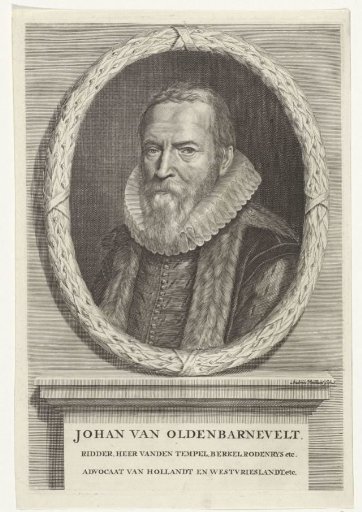Portrait of Johan van Oldenbarnevelt