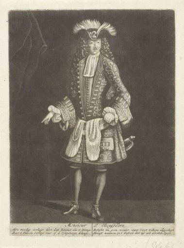 Portrait of Marshal Louis François, Duke of Boufflers