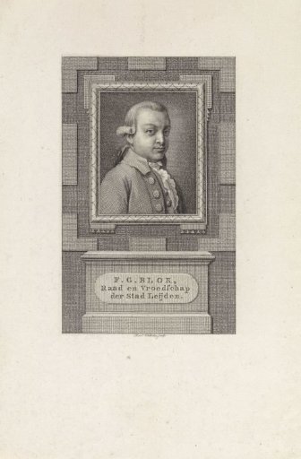 Portrait of Franciscus Gualtherus Blok