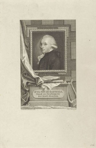 Portrait of Pieter Leonard van de Kasteele