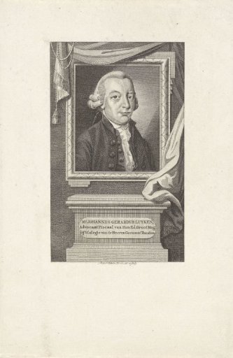 Portrait of the Statesman Johannes Gerardus Luyken