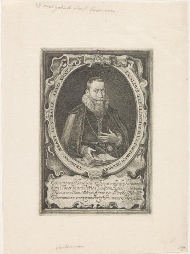 Portrait of Eeuwoud Teellinck