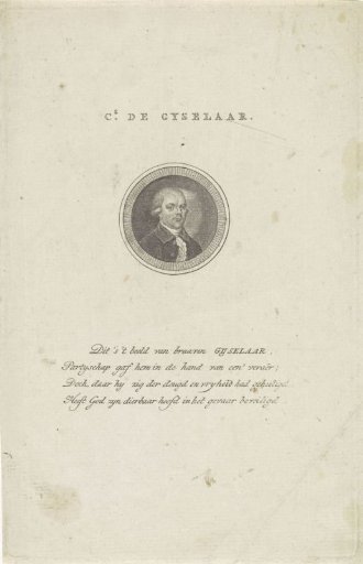 Portrait of Cornelis de Gijselaar