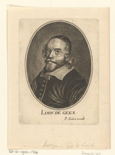 Portrait of Louis de Geer
