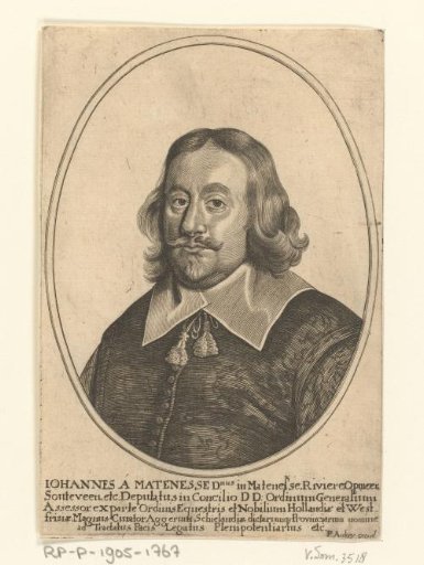 Portrait of Johan van Mathenesse