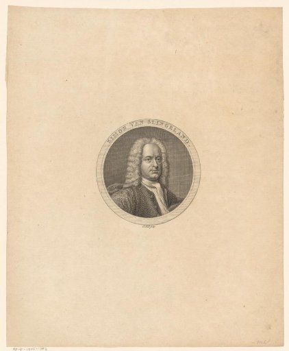 Portrait of Simon van Slingelandt