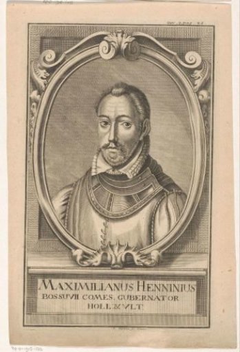 Portrait of Maximiliaan de Hennin, Count of Boussu