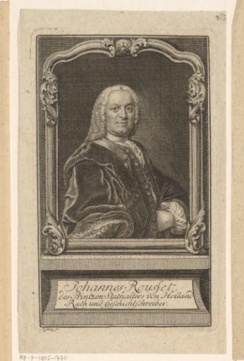 Portrait of Jean Rousset de Missy