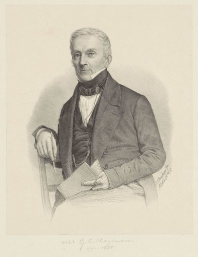 Portrait of an unknown man, possibly Georg Carel Hageman