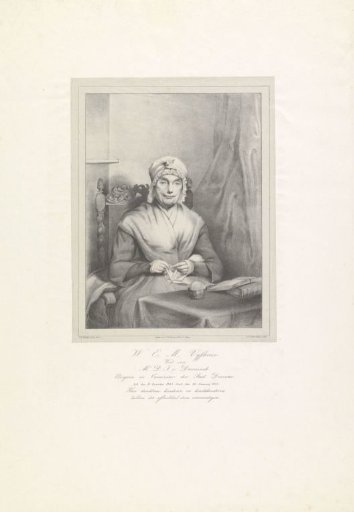 Portrait of Wilhelmina Elisabeth Mechteld Vijfhuis