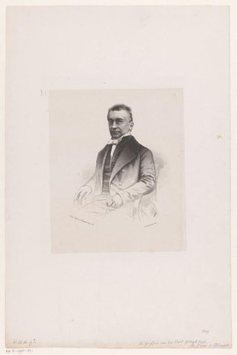 Portrait of Fr. Mar. de Vries van Heyst