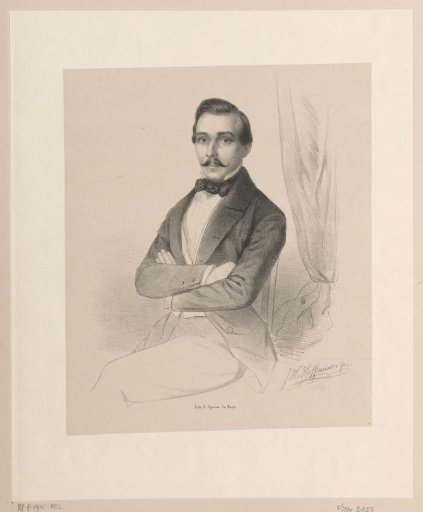 Portrait of Levinus Wilhelmus Christiaan Keuchenius