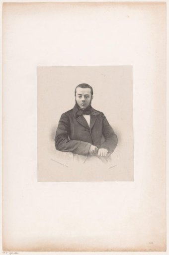 Portrait of Pieter François Timmers Verhoeven