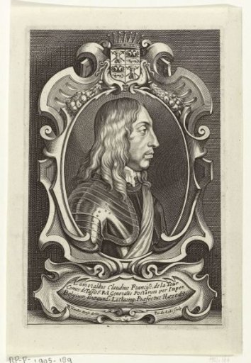 Portrait of Lamoraldus Claudius Franciscus de la Tour, Count of Tassis