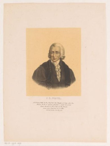 Portrait of Frederik Willem Pestel