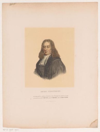 Portrait of Antonius Schultingh