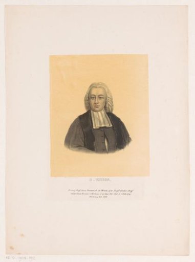 Portrait of Bavius Voorda
