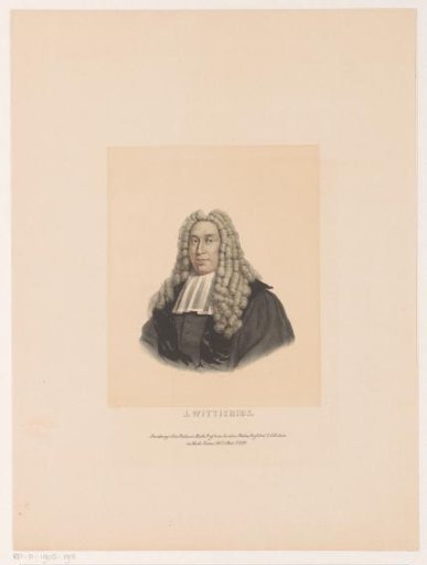 Portrait of Jacobus Wittichius