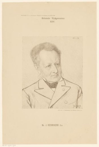 Portrait of Jan Heemskerk, Admiral