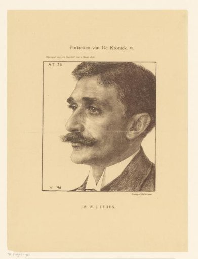 Portrait of Willem Johannes Leyds