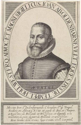 Portrait of Johan van Oldenbarnevelt