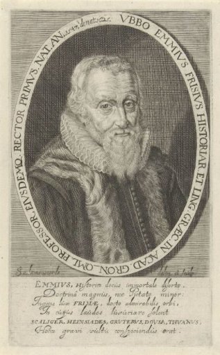 Portrait of Ubbo Emmius