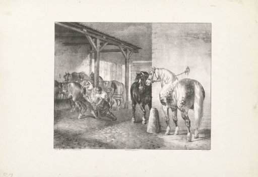 Farrier at work