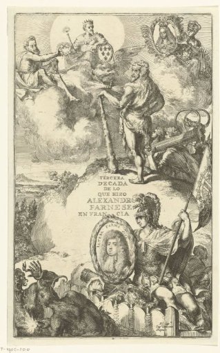 Title print for the third part of the Spanish version of Guerres de Flandres