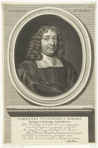 Portrait of Johannes Visscher aged 64