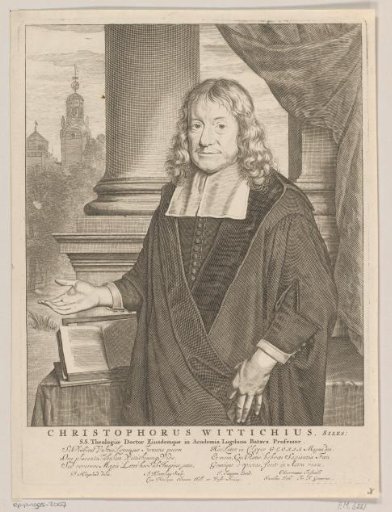 Portrait of Christophorus Wittichius
